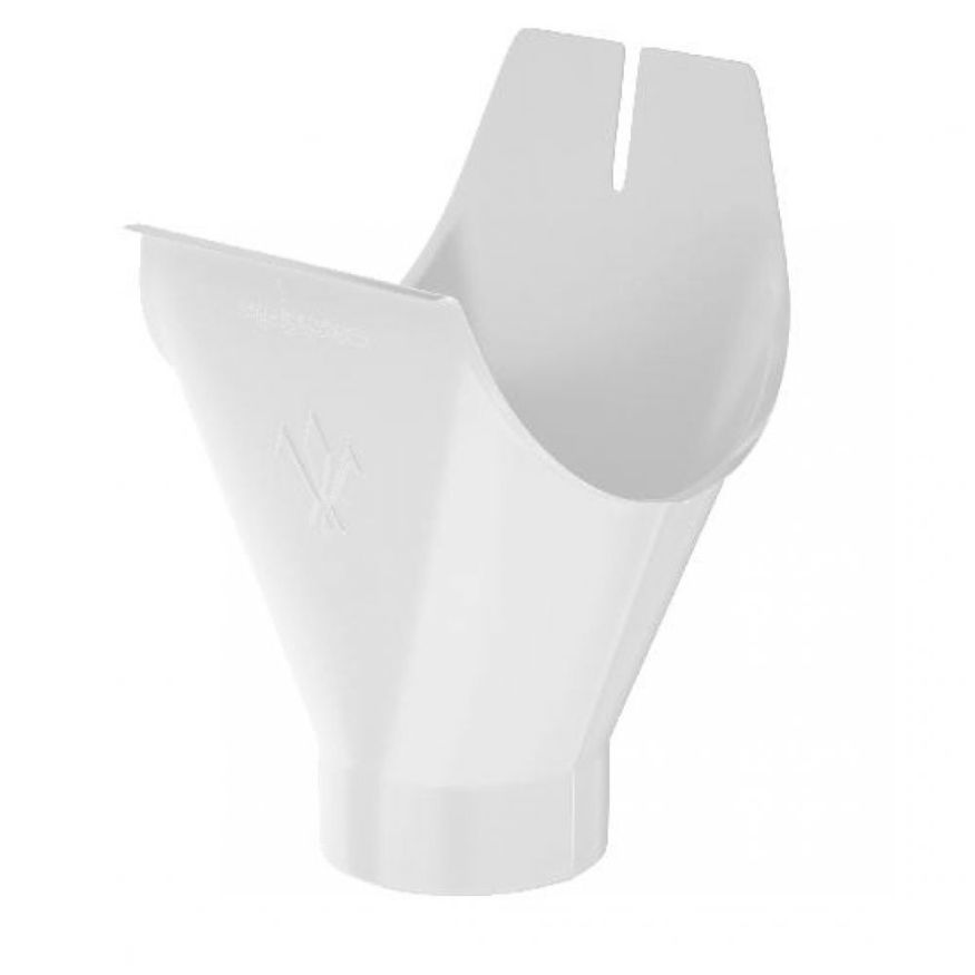 Воронка желоба Aquasystem RR 20 Мраморный белый 125/90 купить в Краснодаре