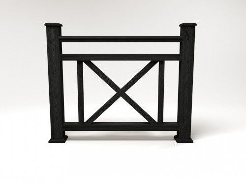 Ограждение из древесно-полимерного композита FG2 кварц купить в Краснодаре