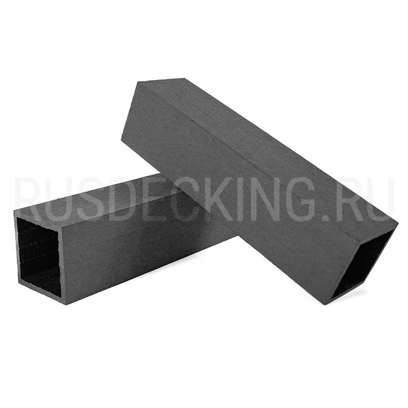 Столб ограждения RusDecking Unodeck Графит купить в Краснодаре