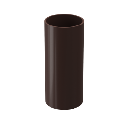 Водосточная труба 3 м, Docke Standard, Темно-коричневая