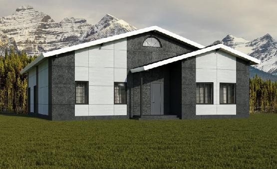 Фиброцементный сайдинг Roofas Board Stone Цвет Антрацит купить в Краснодаре