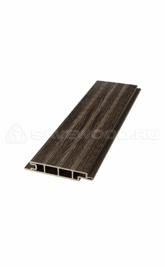 Террасная доска ДПК SaveWood, SW Padus (R), Темно-коричневый купить в Краснодаре