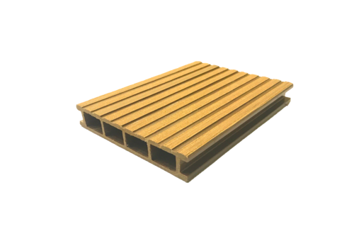 Террасная доска DPK ECODECKING HIT в желтом цвете. купить в Краснодаре