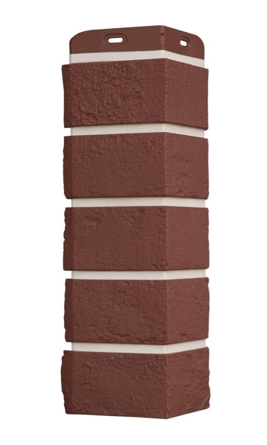 Угол наружный Grand Line, Состаренный кирпич Design Plus, Корица (Белый шов) купить в Краснодаре