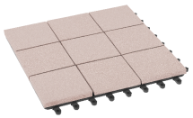 Модульный паркет ДПК GRINDERDECO Люкс 12 Светлый дуб