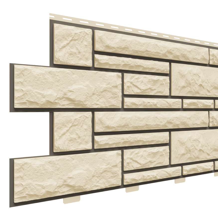 Фасадные панели Доломит, Брусчатка Доломит, Бежевый 2000 мм купить в Краснодаре