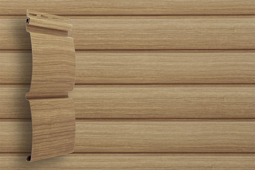 Сайдинг Grand Line, Блок-хаус Тундра, Клен. купить в Краснодаре