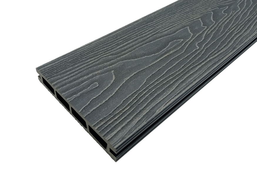 Террасная доска Holzhof, NauticPrime (Light) Esthetic Wood, Серый купить в Краснодаре