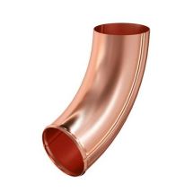 Сливное колено Aquasystem, медное 125/90