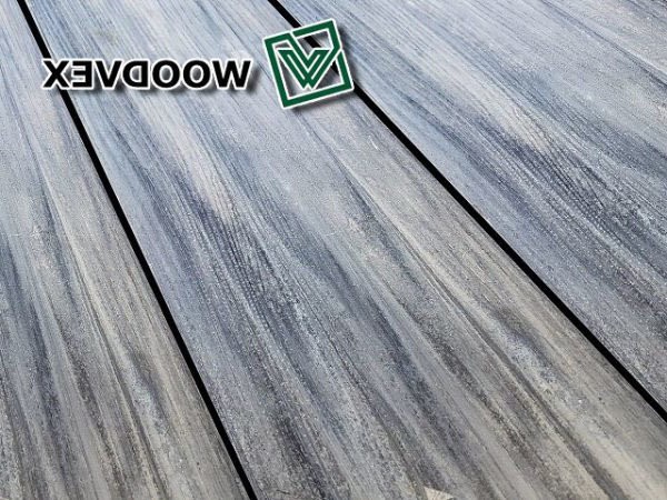 Террасная доска WOODVEX Select ДПК Бело-серый купить в Краснодаре