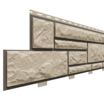 Фасадные панели Доломит, Брусчатка Доломит, Сандал 2000 мм