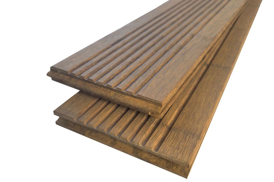 Террасная доска Holzhof, NauticPrime Бамбук / Bamboo, Натуральный купить в Краснодаре