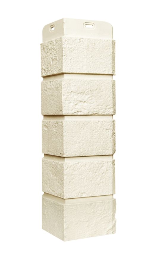 Угол наружный Grand Line, Состаренный кирпич Classic, Молочный купить в Краснодаре