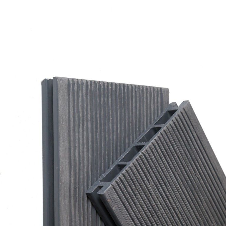 Террасная доска Экодекинг Титан 3D, Серый купить в Краснодаре