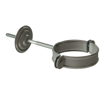 Хомут для водосточной трубы Docke Stal Premium, цвет графит