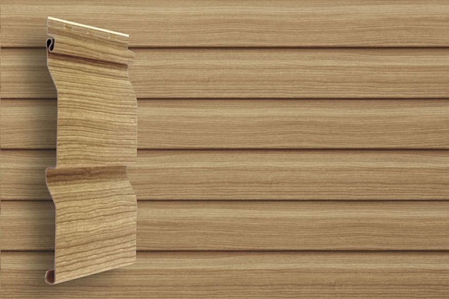 Сайдинг Grand Line, Корабельная доска Tundra, цвет Клен. купить в Краснодаре