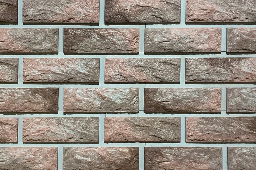 Фиброцементные панели КАНЬОН Сколотый кирпич - 41 купить в Краснодаре