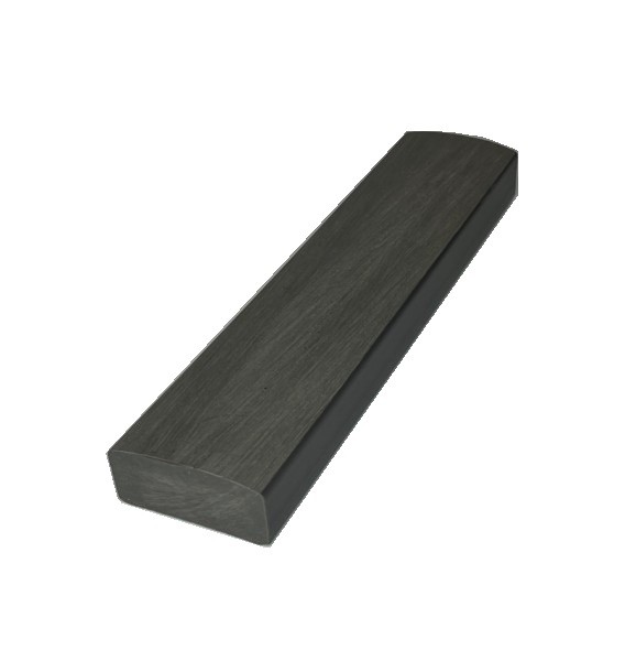 Лавочный брус Ecodecking Некст, графитовый, полнотелый с брашированной текстурой. купить в Краснодаре