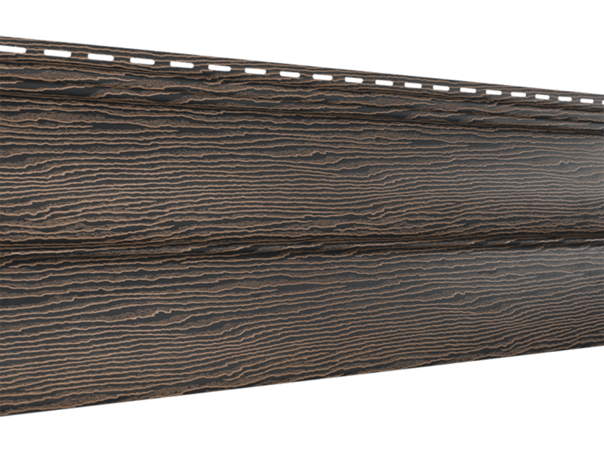 Виниловый сайдинг Ю-пласт, TimberBlock Дуб, Мореный. купить в Краснодаре