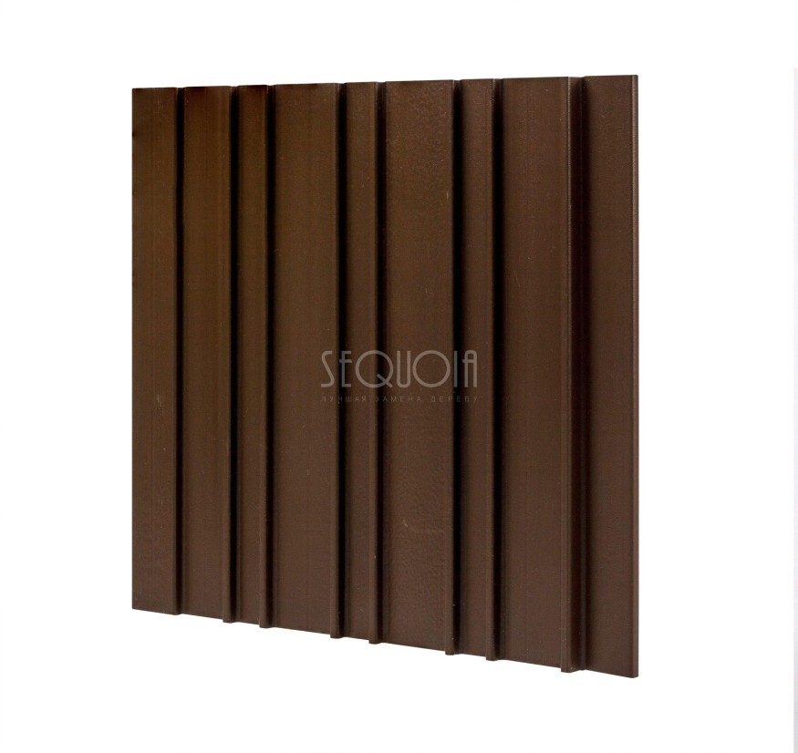 Доска фасадная SEQUOIA co-extrusion Коричневая купить в Краснодаре