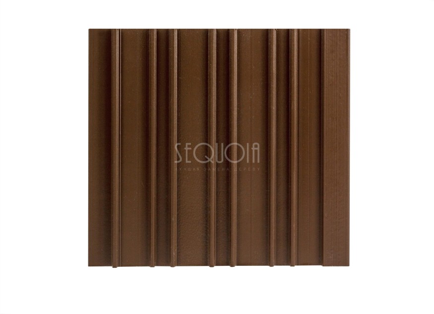 Доска фасадная SEQUOIA co-extrusion Коричневая купить в Краснодаре