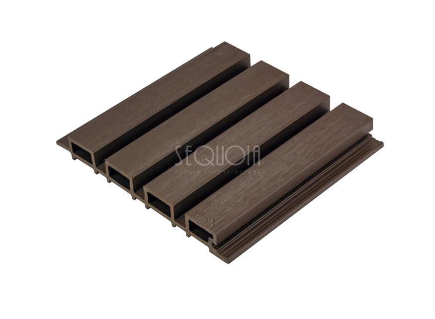 Доска фасадная SEQUOIA co-extrusion Коричневая купить в Краснодаре