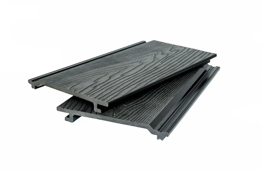 Фасадная доска из ДПК 3D WOOD Черный купить в Краснодаре