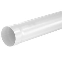 Водосточная труба Aquasystem RR 20 Мраморно-белый 3.00м 125/90