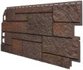 Фасадная панель VOX Sandstone (Сандстоун) в темно-коричневом цвете купить в Краснодаре