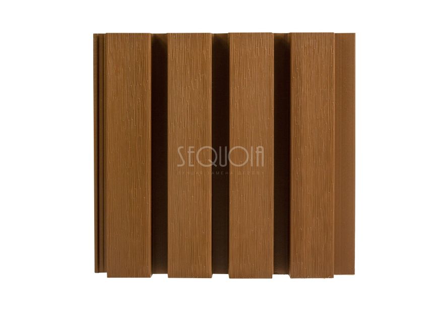Доска фасадная SEQUOIA co-extrusion Светло-коричневая купить в Краснодаре