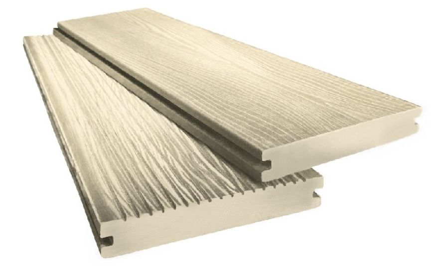 Террасная доска ДПК I-Techplast МАССИВ 3D WOOD Слоновая кость купить в Краснодаре