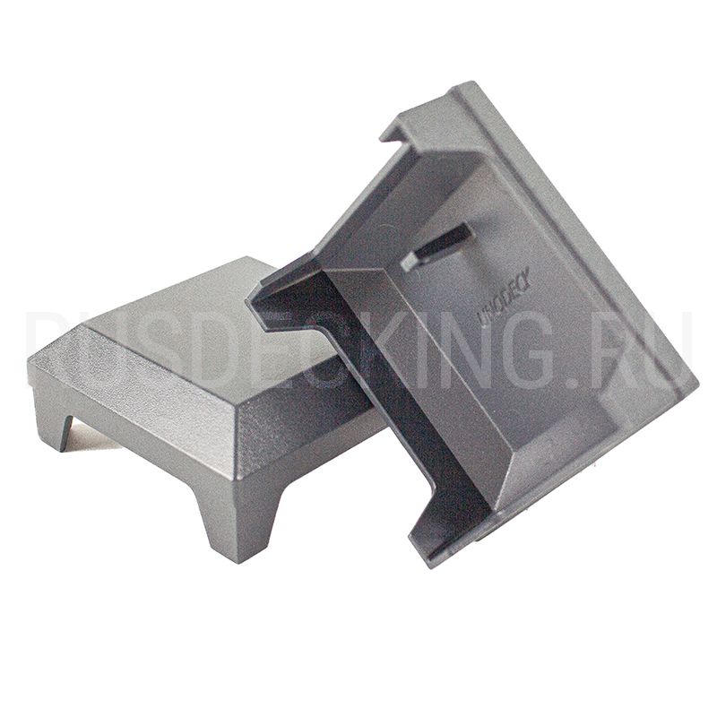 Крышка столба ограждения RusDecking Unodeck Серый купить в Краснодаре