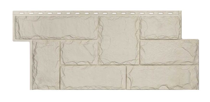 Фасадная панель T-Сайдинг, Марсель ЭКО-1 Белый купить в Краснодаре