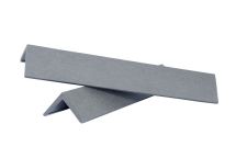 Завершающий уголок DПК шлифованный SINGARAJA серый