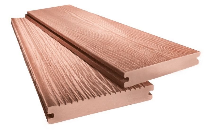 Террасная доска ДПК I-Techplast МАССИВ 3D WOOD Терракот купить в Краснодаре