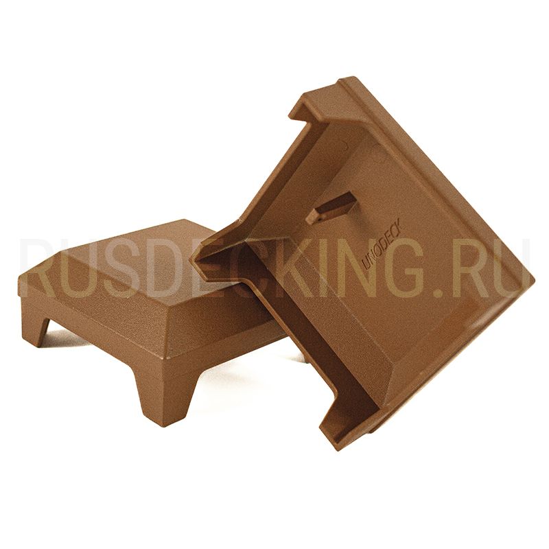 Крышка столба ограждения RusDecking Unodeck Орех купить в Краснодаре