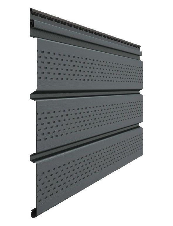 Софит Docke T4 с полной перфорацией Графит купить в Краснодаре