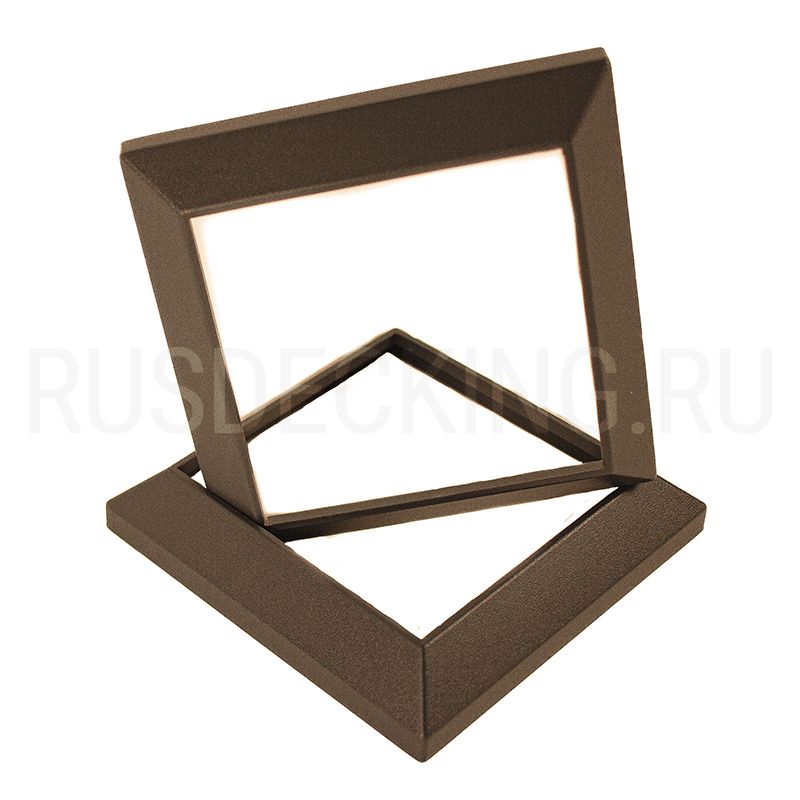 Рамка столба ограждения RusDecking Unodeck Венге купить в Краснодаре