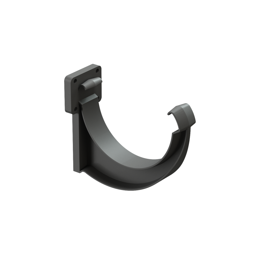 Кронштейн для желоба Docke Lux, Графит купить в Краснодаре