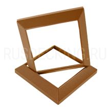 Рамка столба ограждения RusDecking Unodeck Орех