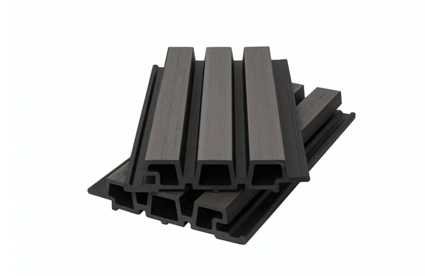 Фасадная панель брусковая из ДПК Polivan Group CO-EX MIX, Grey dark купить в Краснодаре