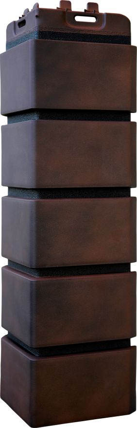 Угол наружный Grand Line, Клинкерный кирпич Design Plus, Кофе с черным швом купить в Краснодаре