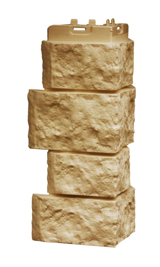 Угол наружный Grand Line, Дикий камень Classic, Песочный купить в Краснодаре