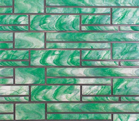 Фасадные панели Доломит, коллекция Доломит эксклюзивный, Малахит купить в Краснодаре