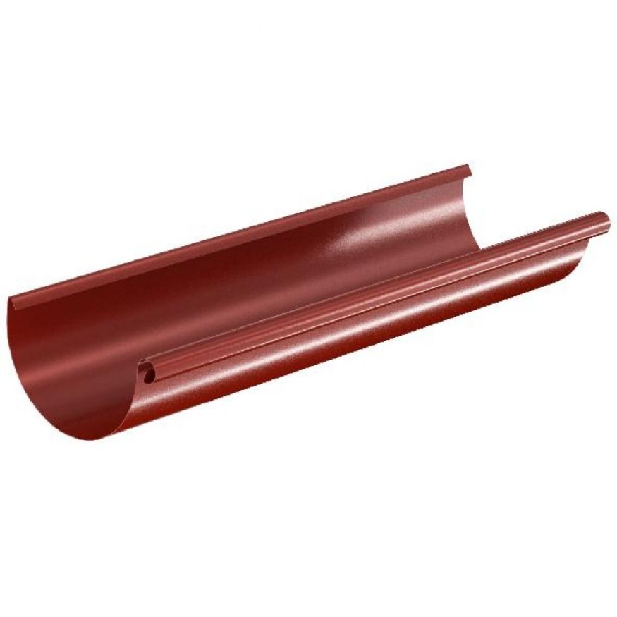 Водосточный желоб Aquasystem RR29, Бургундский, 3.00 м, 125/90 купить в Краснодаре