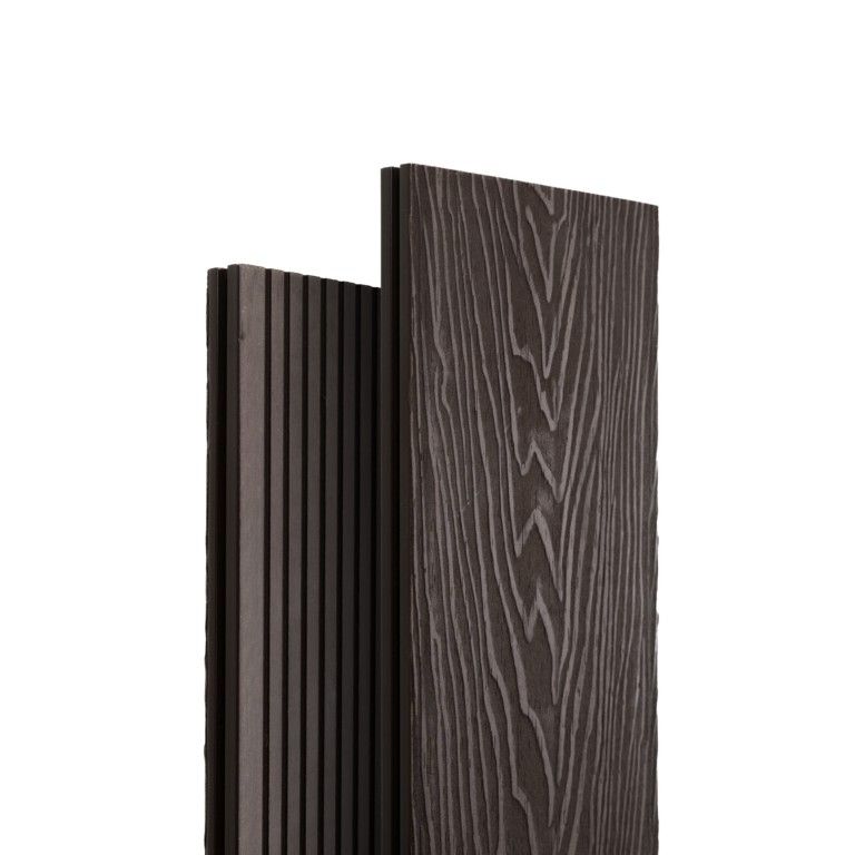 Террасная доска Экодекинг Топ полнотелая, Венге купить в Краснодаре