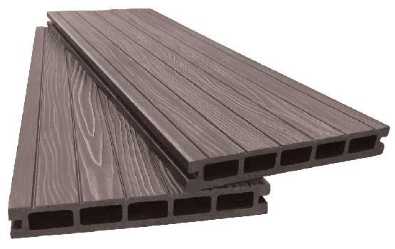 Террасная доска ДПК 3D AYTECHPLAS 160x22 шоколадная купить в Краснодаре