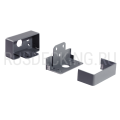 Комплект крепления перил прямое RusDecking Unodeck Серый купить в Краснодаре