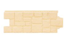 Фасадные панели Grand Line, Крупный камень Classic, Бежевый