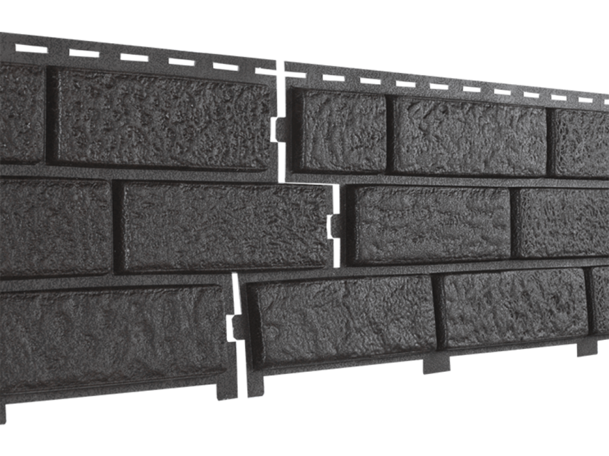 Фасадные панели Ю-Пласт, Кирпич Стоун Хаус, Коричневый купить в Краснодаре